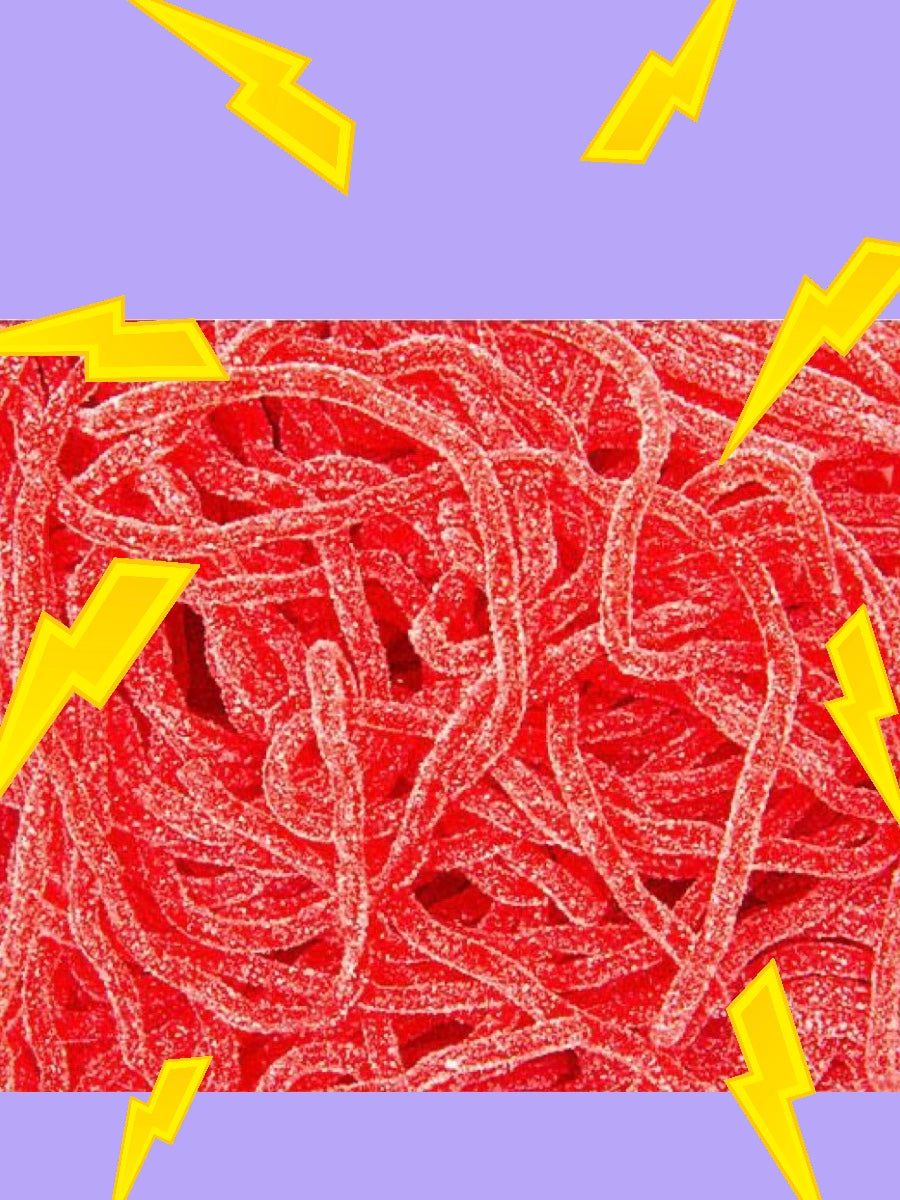 Sour Strawberry Shoestrings